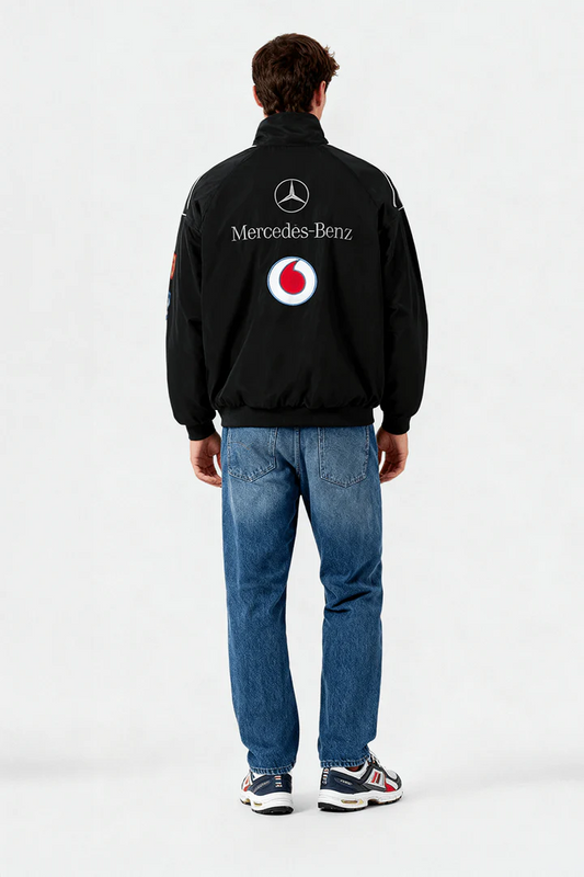Mercedes-Benz Santander Vintage Racing Jacket – Black Edition