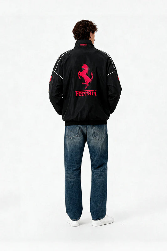 Ferrari F1 Racer Jacket (Black)